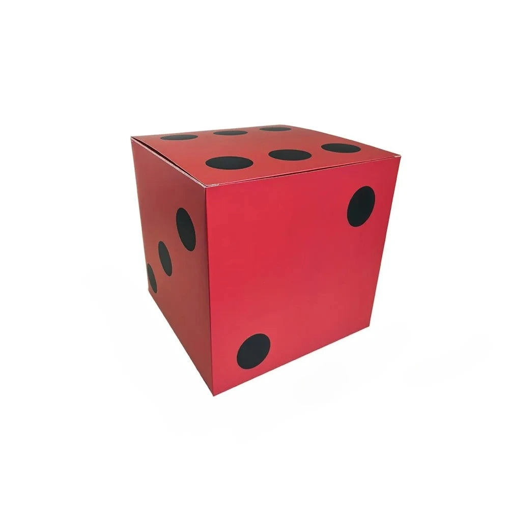 28cm Casino Dice Gift Box | Vegas Party Decoration Prop