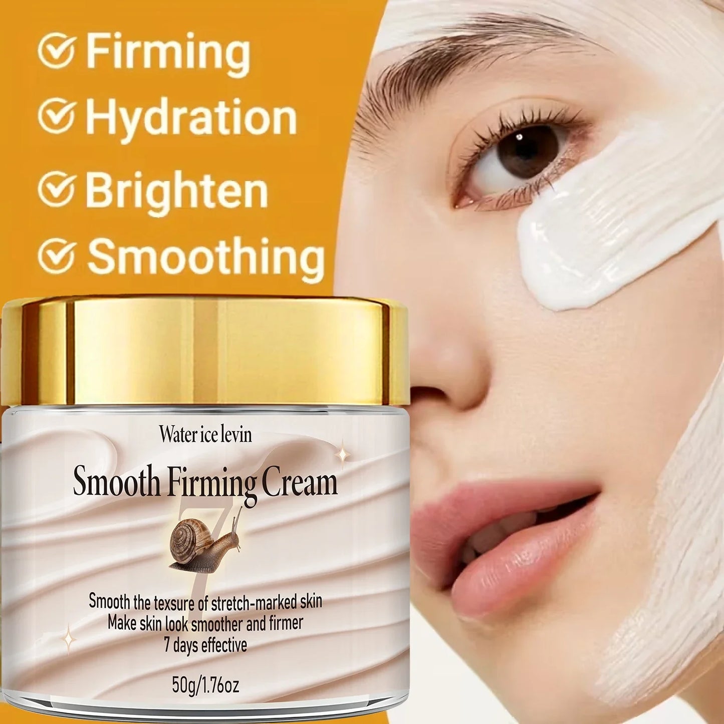 Snail Retinol Firming Cream | Collagen & Shea Butter | 50g
