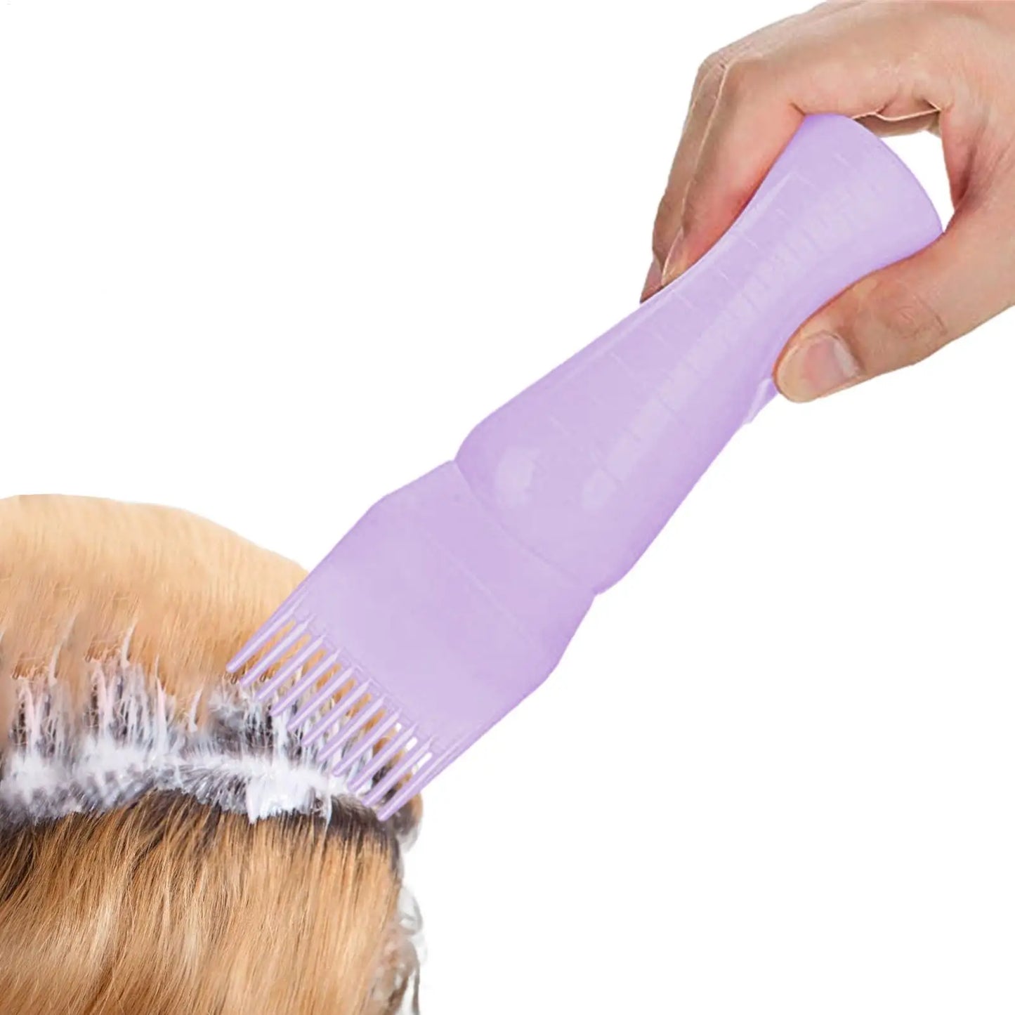 Hair Dye Applicator Comb Bottle — Precision Root Coloring, Travel-Friendly | Professional Peaceful Pleasures Health and Wellness