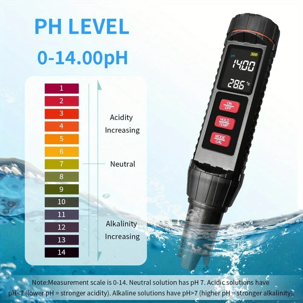7 In1 Water Quality Testing Pen Digital TDS Meter Water Monitor for Household Drinking Water, Aquarium, Pool, Hydroponics Peaceful Pleasures Health and Wellness