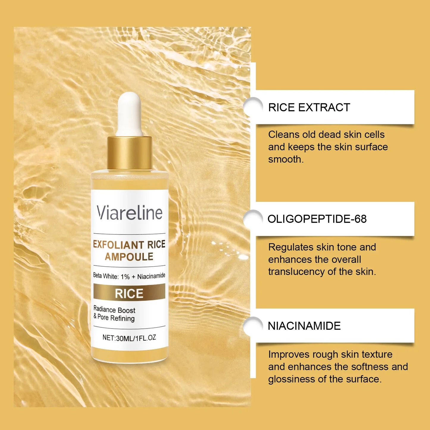 Rice Essence Exfoliating Hydrating Pore-Refining Face Serum