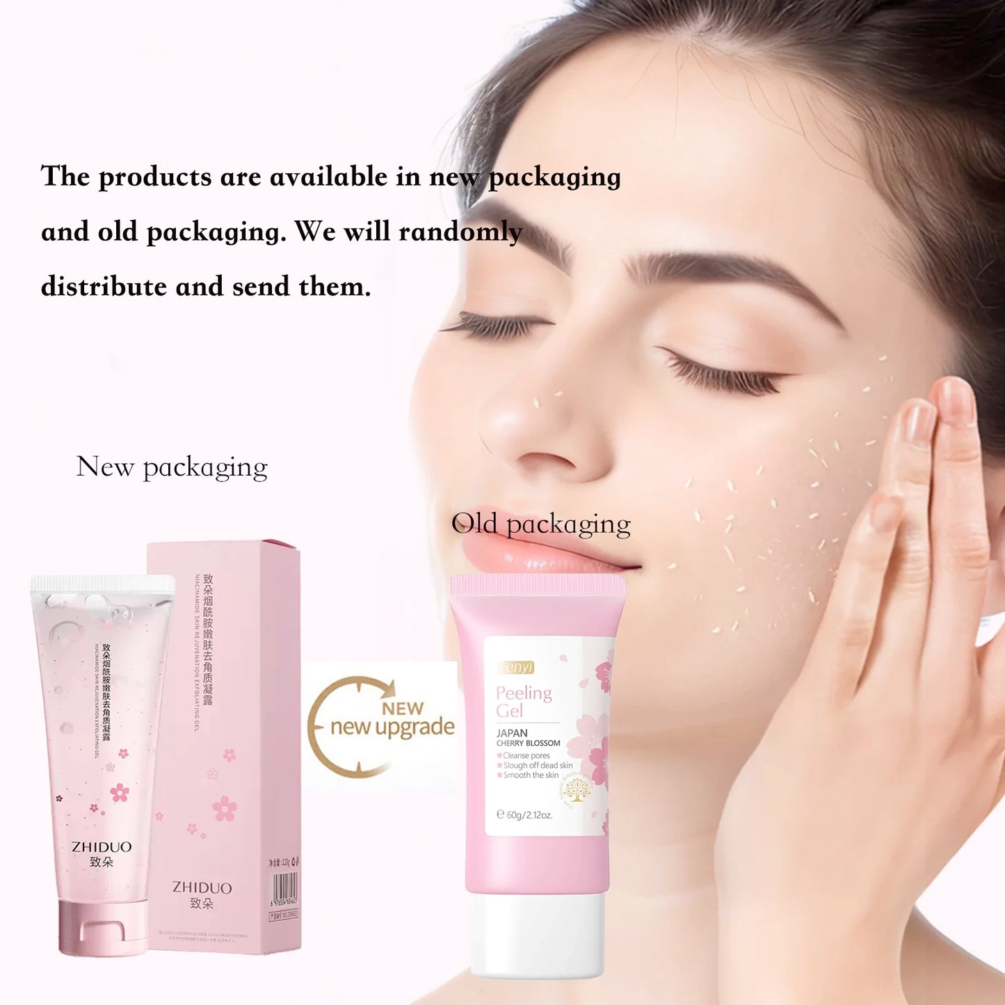 Face Deep Cleaning Exfoliating Gel Skin Care Whitening Moisturizer Repair Facial Scrub Skin Care Peaceful Pleasures Health and Wellness