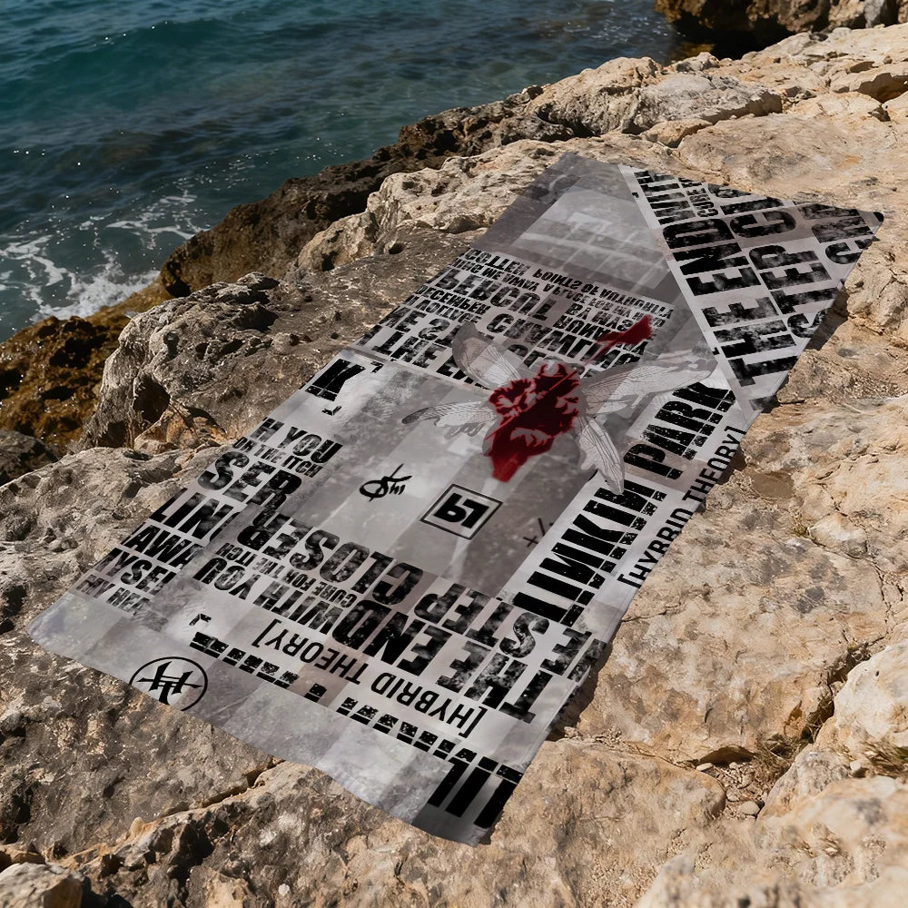 Quick-Dry Beach Towel | Soft Pool Travel Gym Camping Towel