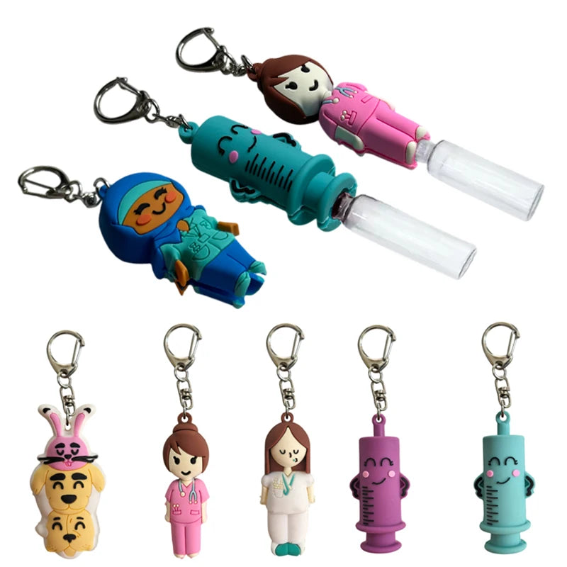 Syringe Ampoule Opener Keychain | Safe Vial Cutter for Nurses