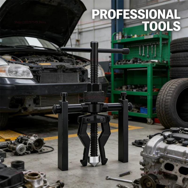Car tools for Bearing Puller Disassembly Tool Three-Claw Heavy Duty Separation for Auto Repair Labor-Saving Bearing Removal Tool Peaceful Pleasures Health and Wellness