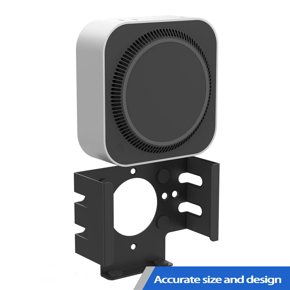 Display Bracket For Mac Mini M4 / M4 Pro 2024 Under Desk Stand Holder For VESA Connection Bracket For M4 / M4 Pro Wall Mount Peaceful Pleasures Health and Wellness