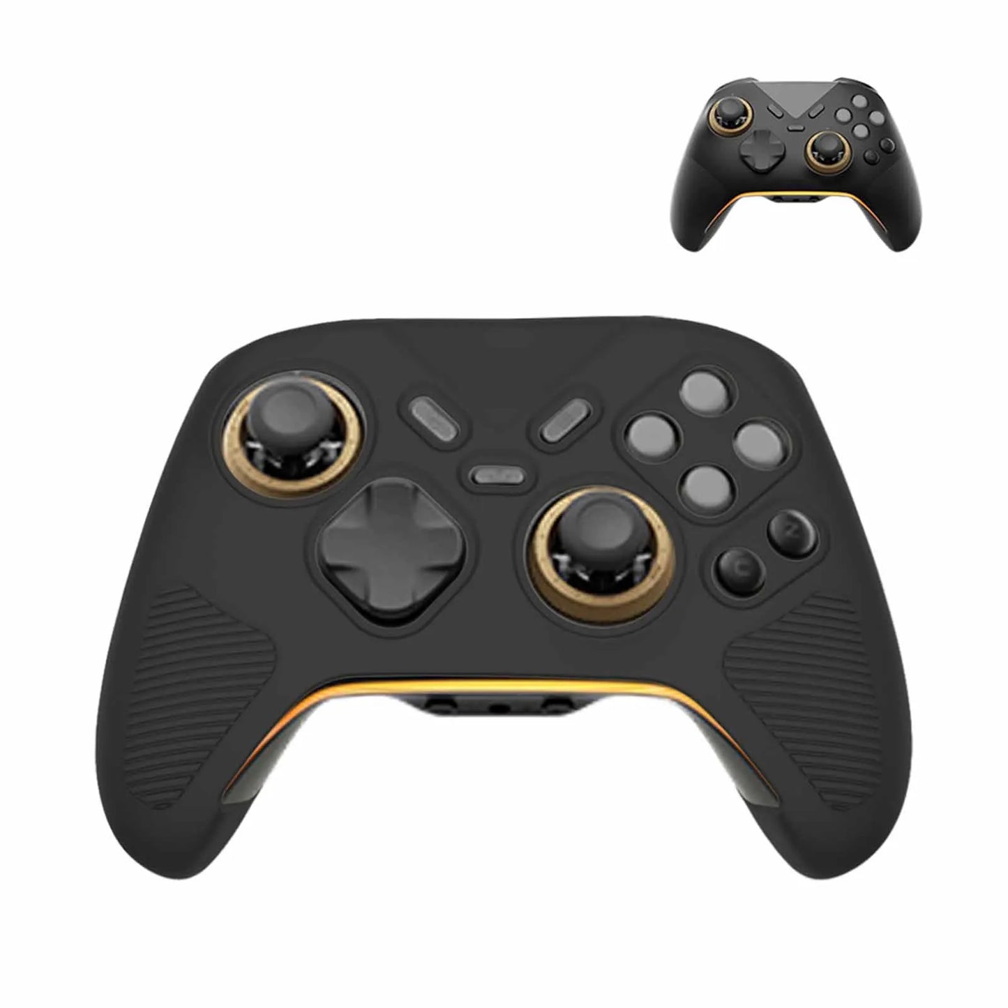 Soft Silicone Cover Anti Drop Protective Skin Case Dustproof Game Controller Soft Shell Suitable for FLYDIGI Vader 5 Pro/5S Peaceful Pleasures Health and Wellness
