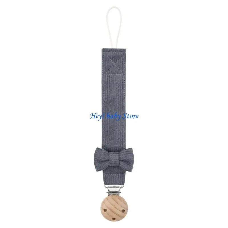 Bow Pacifier Chain Clip Holder – Safe Gift for Infants