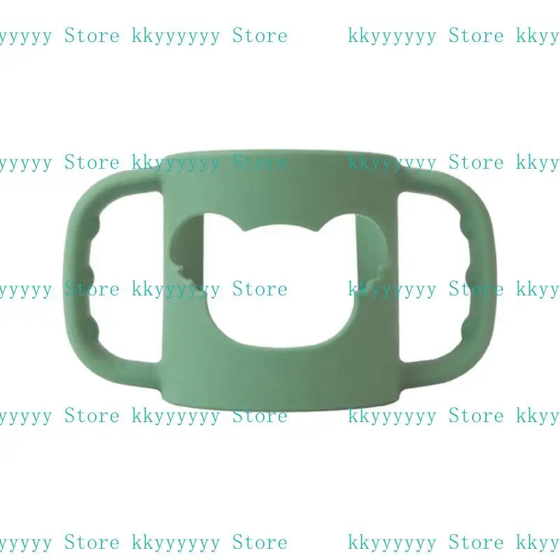 Baby Bottle Silicone Grip Handle Sleeve | Infant Feeding Aid
