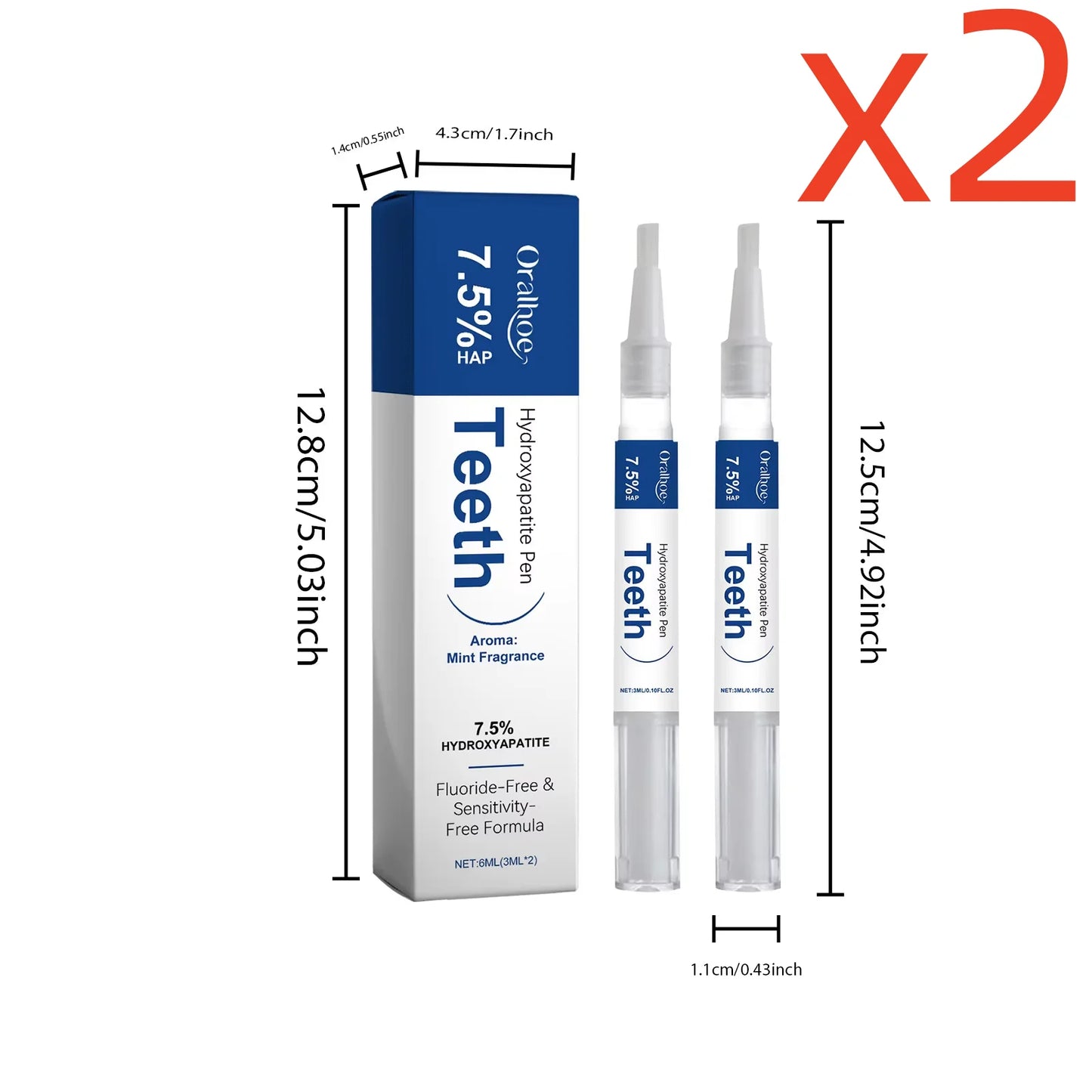 Oralhoe Teeth Whitening Pen – Remove Stains & Brighten Smile