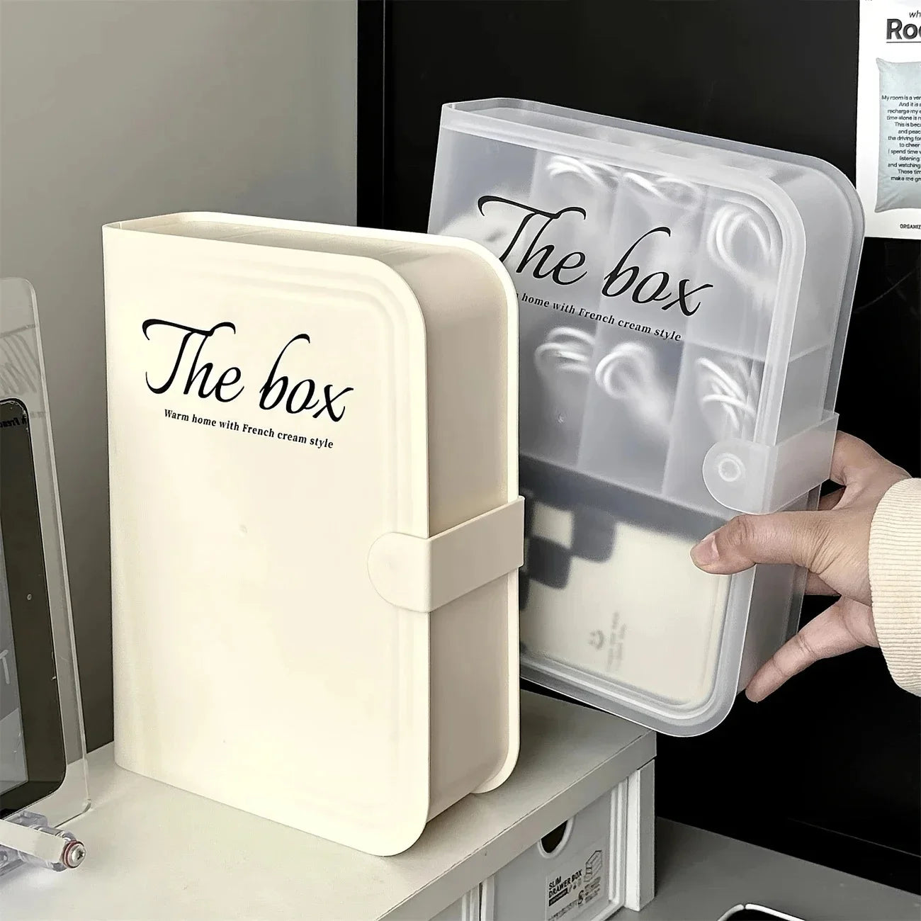 Practical Creative Underwear Socks Storage Boxes Travel Portable Boxes Desktop Small Parts Storage Charging Cable Storage Tools Peaceful Pleasures Health and Wellness