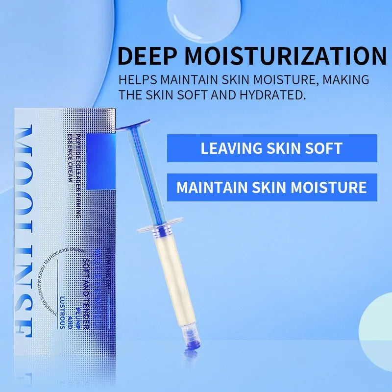 Polypeptide Collagen Elastic Essence Cream Lifting Firming Soft Supple Deeply Moisturizing Gently Repairing Collagen Face Cream Peaceful Pleasures Health and Wellness