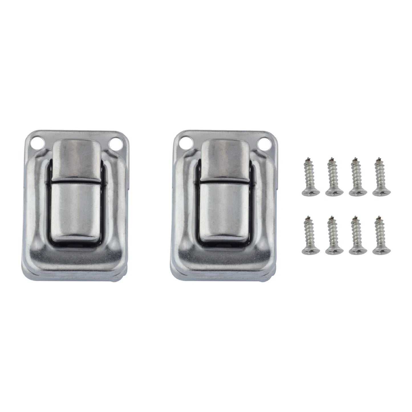 2-Pack Zinc Alloy Box Latch Clasps – Vintage Hasp Buckle 27×40mm