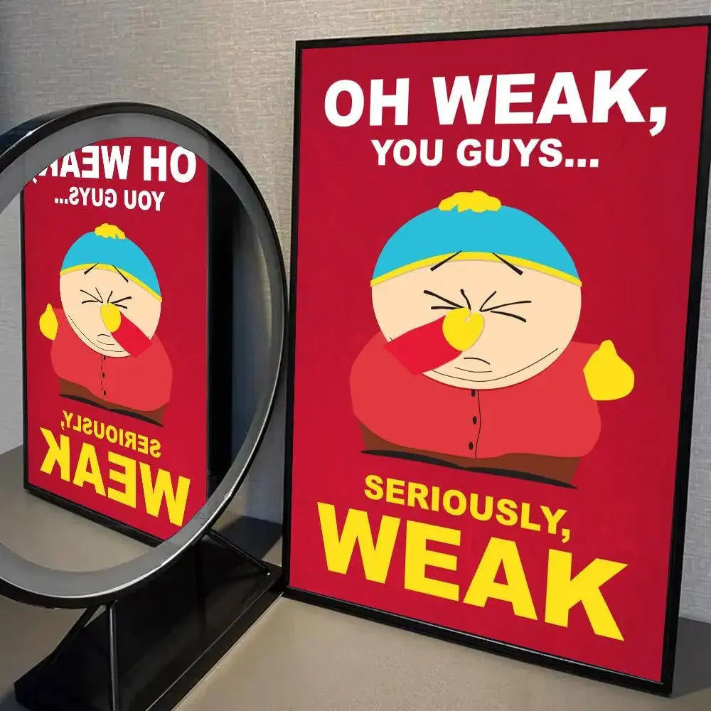 South Park Cartoon Canvas Poster Print | A4 A3 A2 Wall Art