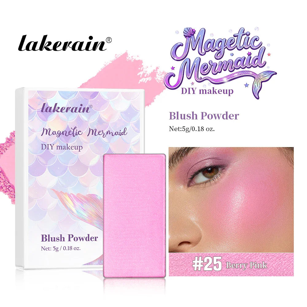 Lakerain Magnetic Mermaid DIY Eyeshadow Palette – 16 Shades