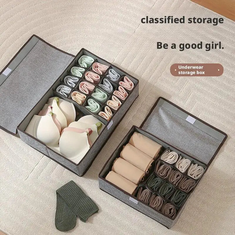 Cabinet Underwear Organizer Drawer Clothes Organizer Boxes Closet Storage Organizer for Underwear Bra Socks Underpants Peaceful Pleasures Health and Wellness