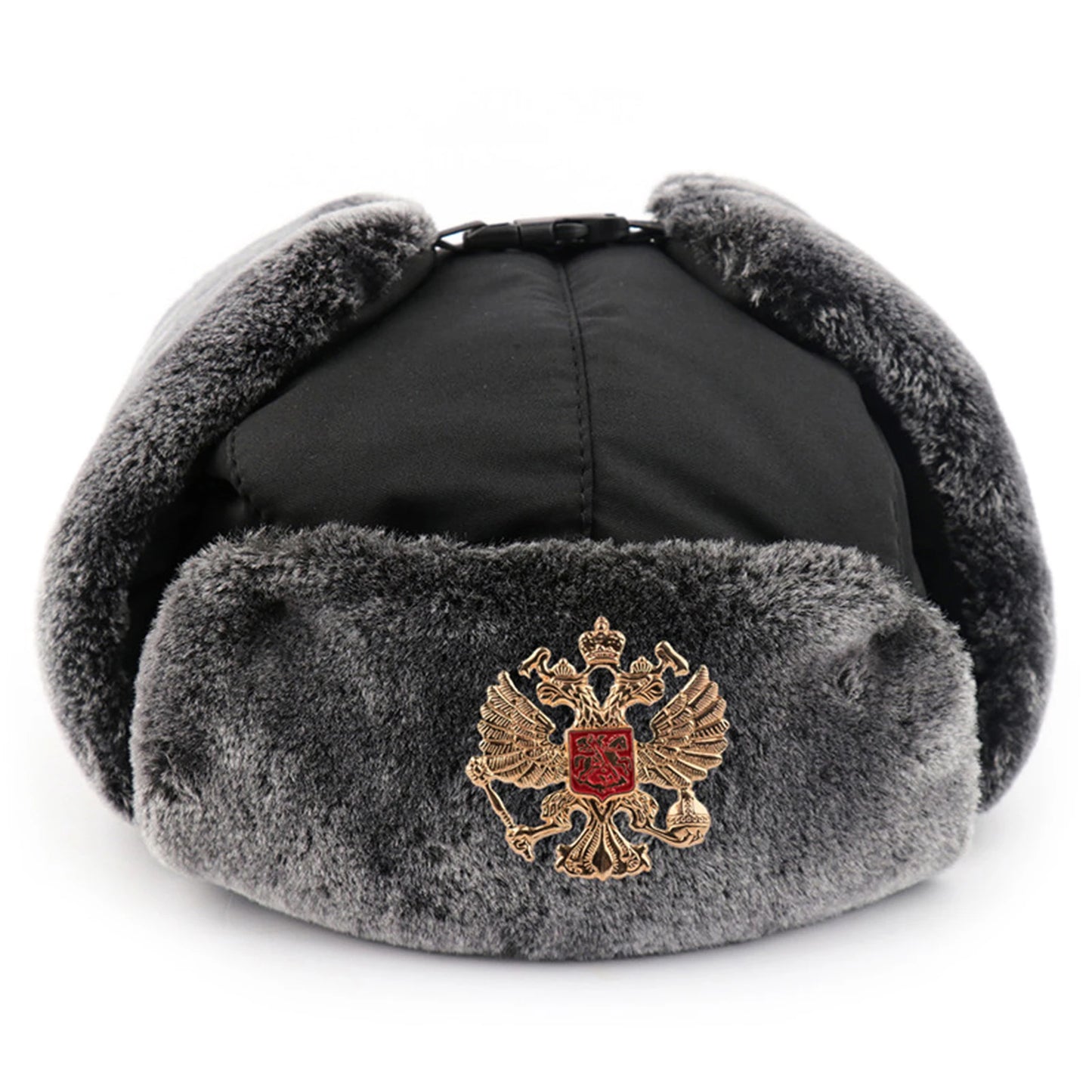 Warm Russian Trooper Hat Russian Ushanka Trooper Aviator Hats For Men And Women Peaceful Pleasures Health and Wellness B