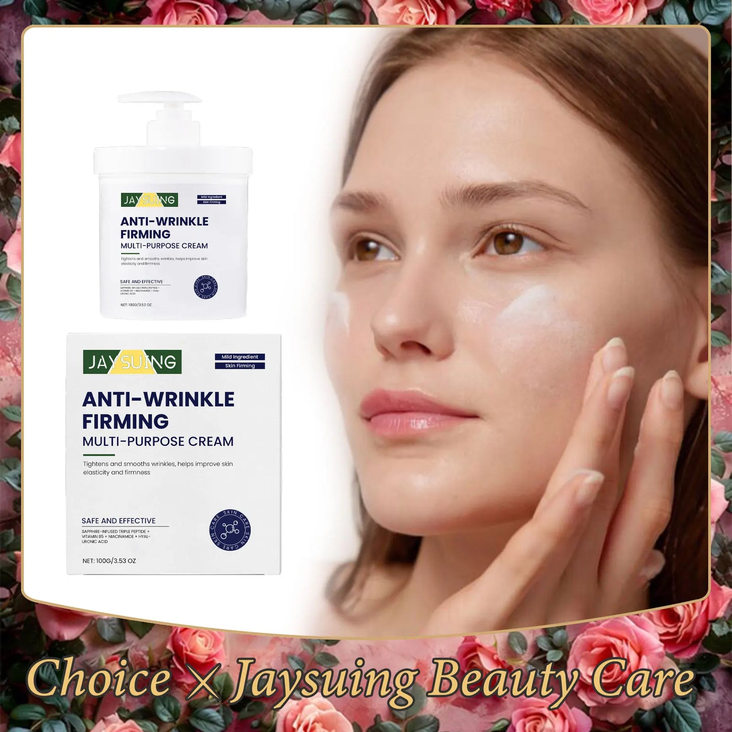 Jaysuing Firming Face Cream – Anti-Wrinkle Moisturizer 100g