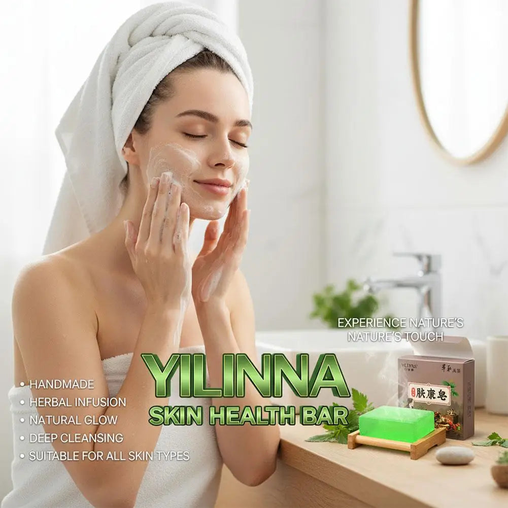 Handmade Herbal Whitening Cleansing Soap – Face & Body Bar