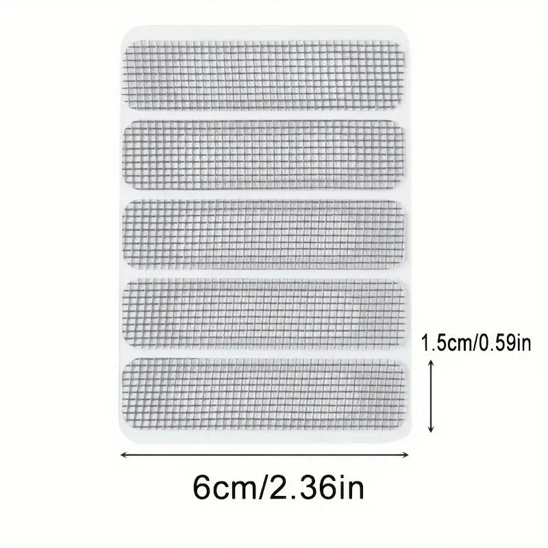 30 Strips 6 Sheet Window Door Screen Repair Patch Covering Tears Holes