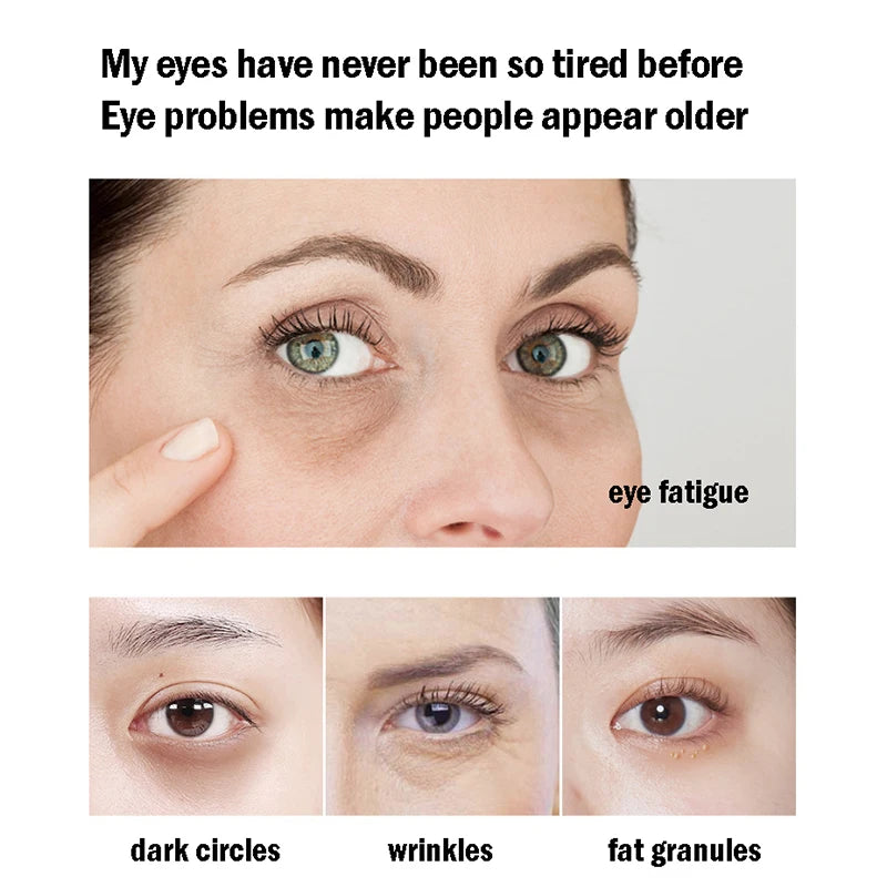 BIOAOUA Seaweed Gold Collagen Eye Masks 60pcs | Anti-Aging Patches