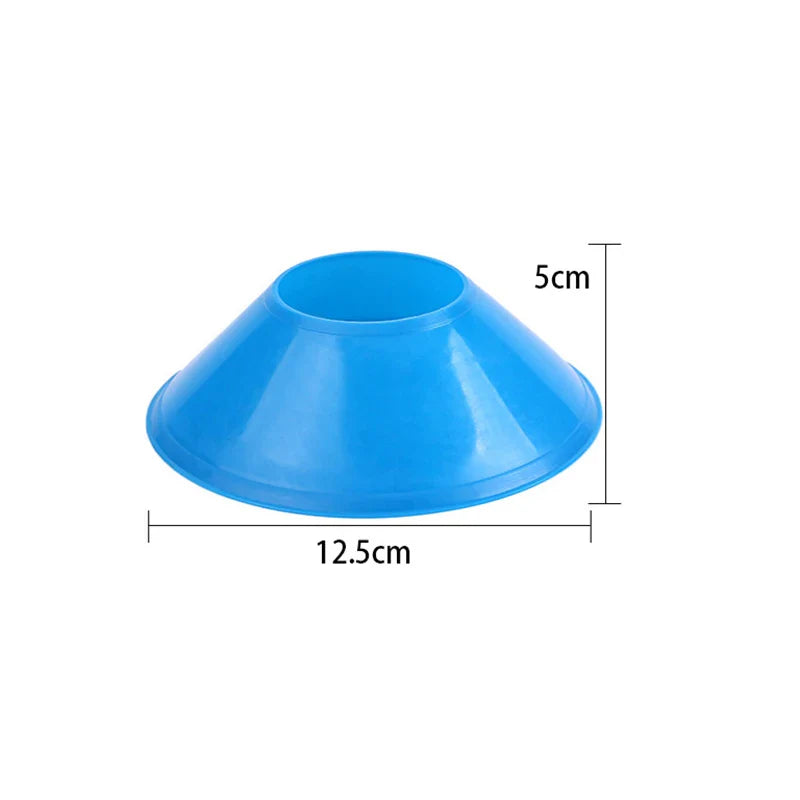 10-Pack Mini Soccer Agility Marker Discs | Training Cones