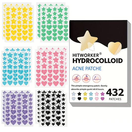 Hydrocolloid Acne Patches – Invisible & Waterproof | All Skin Types Acne Patch Peaceful Pleasures Health and Wellness