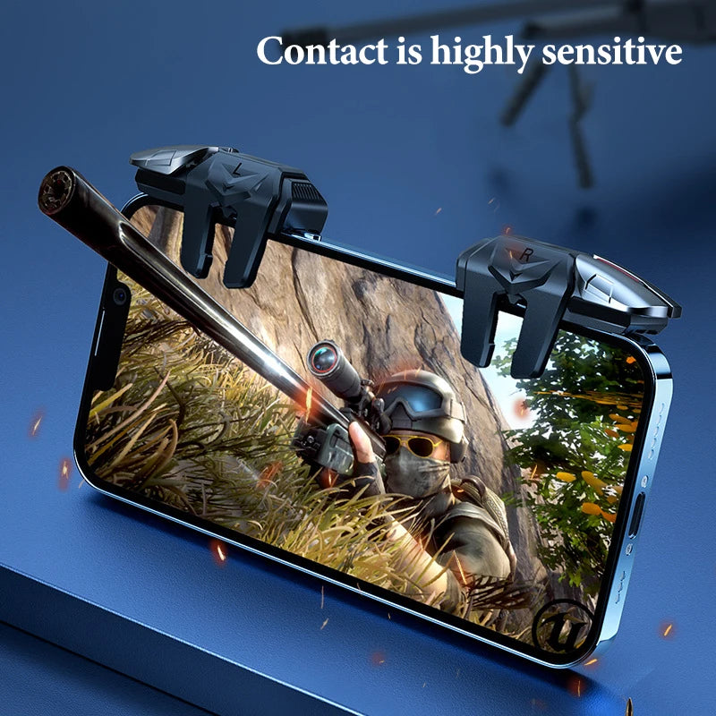 G21 Six Finger Linkage Chicken Eating Artifact Game Handles Auxiliary Keys Mobile Games Physical and Mechanical Keys Peaceful Pleasures Health and Wellness