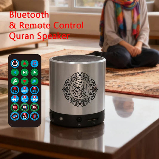 AyeBeau Quran Bluetooth Speaker – FM Radio, Azan & 15 Languages Portable Bluetooth Speaker Oasis Select