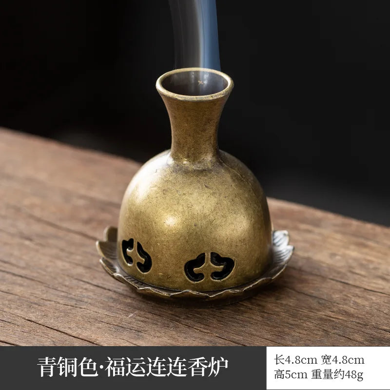 Mini Zen Inspired Small Incense Burner, Small Auspicious Cloud, Incense Plate, Aromatherapy Burner, Incense Path Accessories Peaceful Pleasures Health and Wellness type19