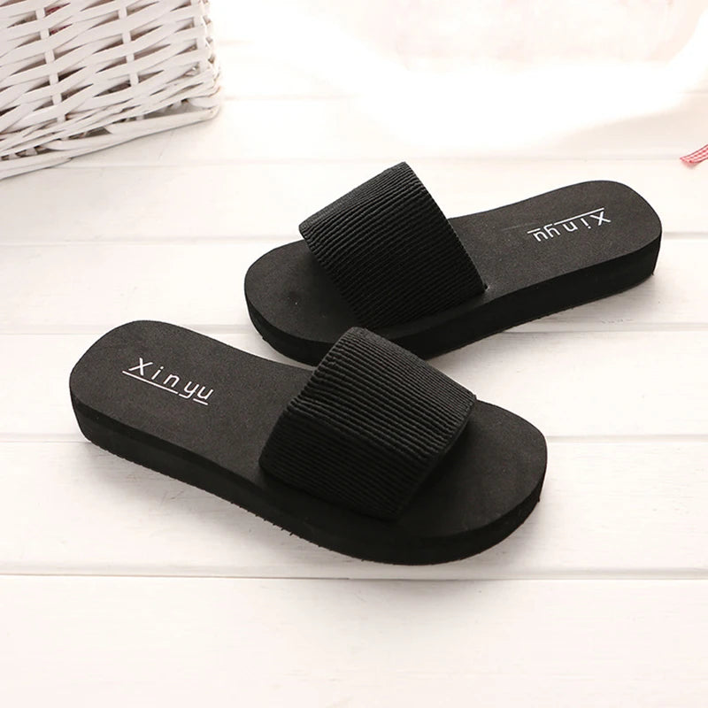 Women's Anti-Slip EVA Indoor Slippers | Soft Sole Flip Flops