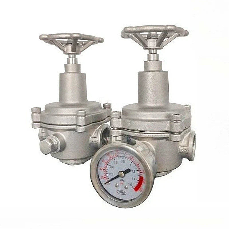 304 Stainless Steel Adjustable Pressure Reducing Valve – High Flow