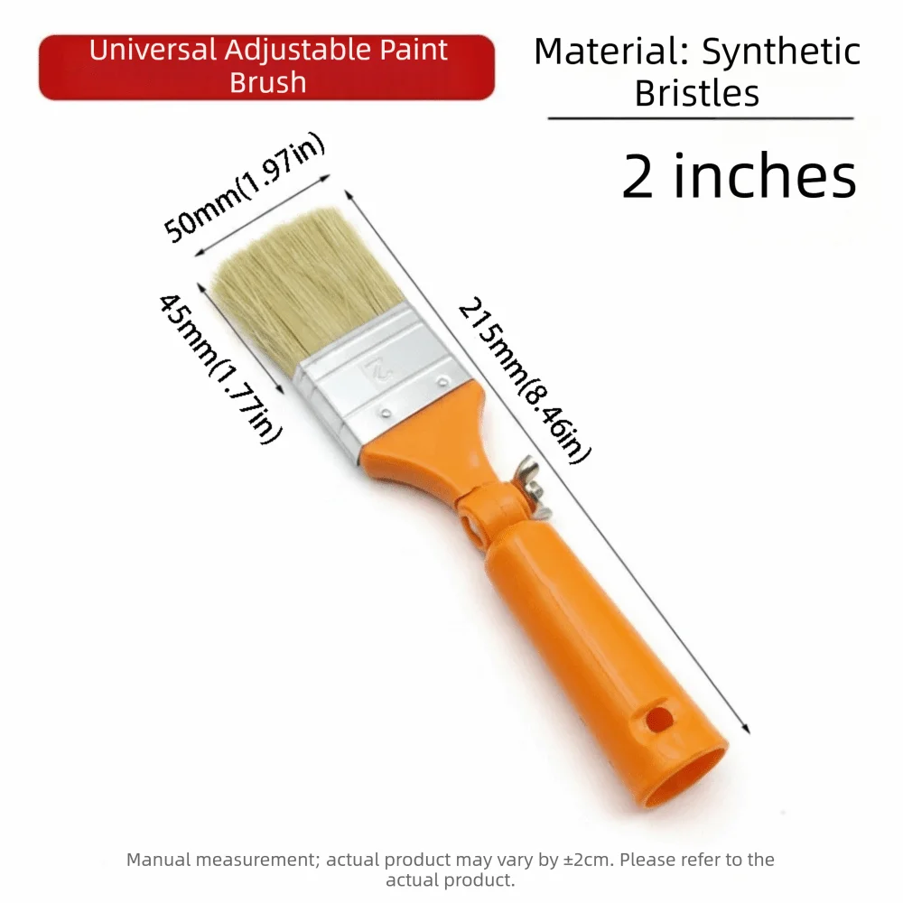 360° Adjustable Paintbrush | Replaceable Curved Head 2/3/4 In
