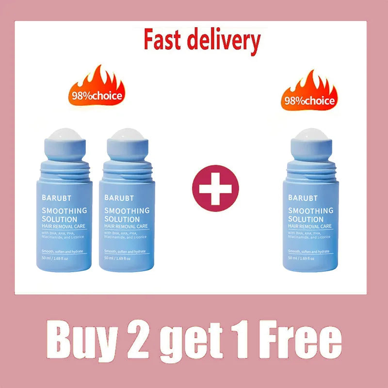 Hair Removal Soothing Essence Moisturizer Gentle Repair Lasting Refresh Deep Nourishing Lubricat Skin Rejuvenation Rolleressence Peaceful Pleasures Health and Wellness 3PC