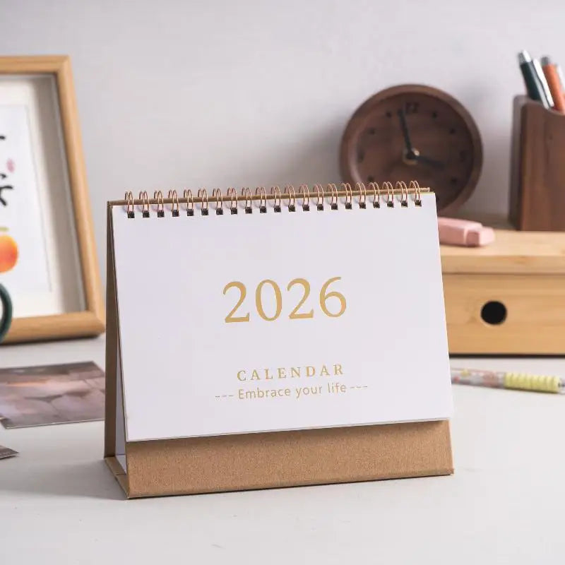 2026 Standing Desk Calendar – Monthly Planner & Memo Book