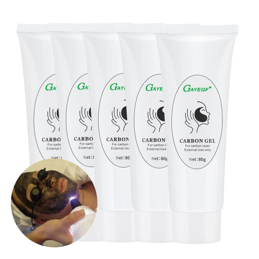 Active Carbon Gel for Laser Skin Rejuvenation, Removing Blackheads, Shrink Pores, Absorb Dirt, Face Cream Used with Nano Light Peaceful Pleasures Health and Wellness