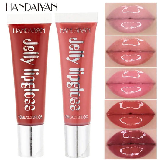 Handaiyan Candy Lip Gloss Oil – Hydrating, Plumping, 12 Shades Lip Gloss Oil Oasis Select