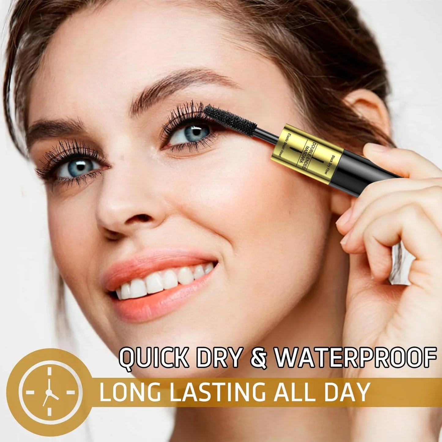 Hello Kiss Silk Fiber Mascara – Waterproof, Curling & Lengthening
