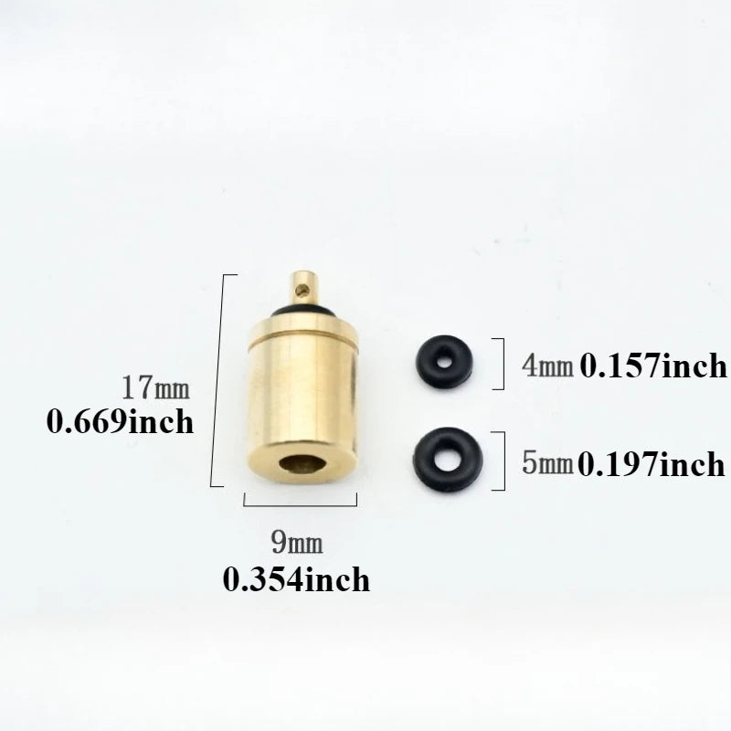 Gas Cylinder Inflation Valve Conversion Head | Camping Stove Gas Valve Adapter Peaceful Pleasures Health and Wellness