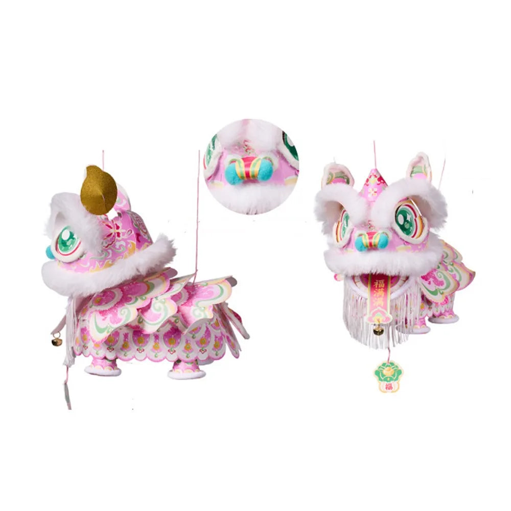 2026 Lion Dance Lantern DIY Kit | Chinese New Year Craft