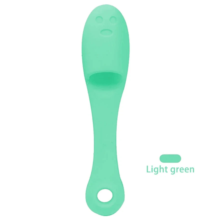 Silicone Face & Nose Scrub Brush | Exfoliating Cleansing Tool Facial Cleansing Brush Peaceful Pleasures Health and Wellness Light green