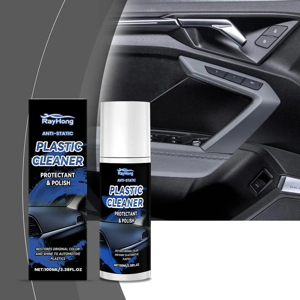 100ml Car Plastic Restorer Car Cleaning Products Plastic Leather Restore Car Polish Repair Coating Renovator Back To Black Gloss Peaceful Pleasures Health and Wellness
