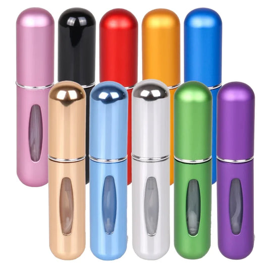 Mini Refillable Perfume Atomizer Bottles 5ml – 5 or 10 Pack Travel Perfume Atomizer Peaceful Pleasures Health and Wellness