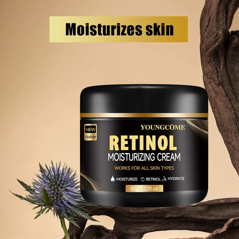 YOUNGCOME Men's Retinol Face Cream – Moisturizing & Firming