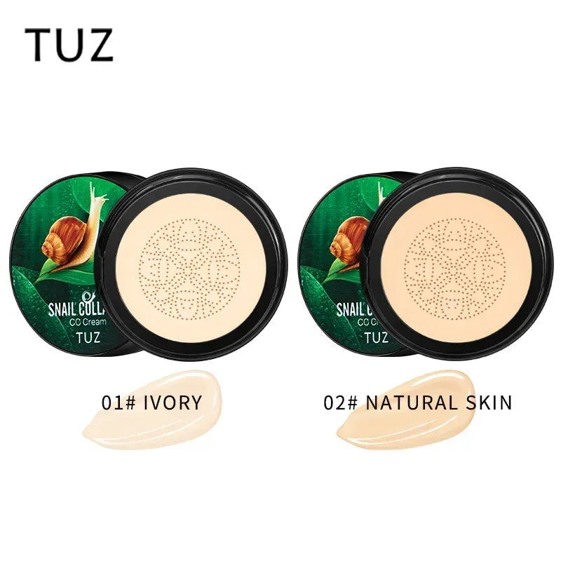 Snail Collagen BB CC Air Cushion Foundation & Concealer