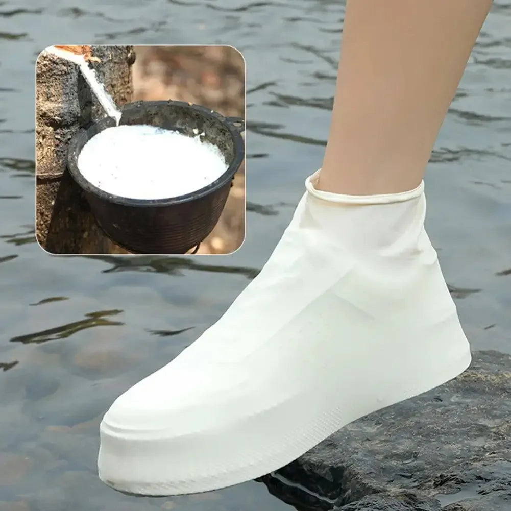 Waterproof Rain Shoe Covers – Non-Slip Rubber Overshoes 1 Pair