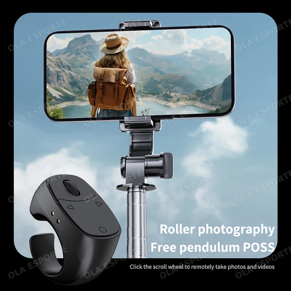 Bluetooth Ring Remote – Selfie & Page Turner for iOS & Android