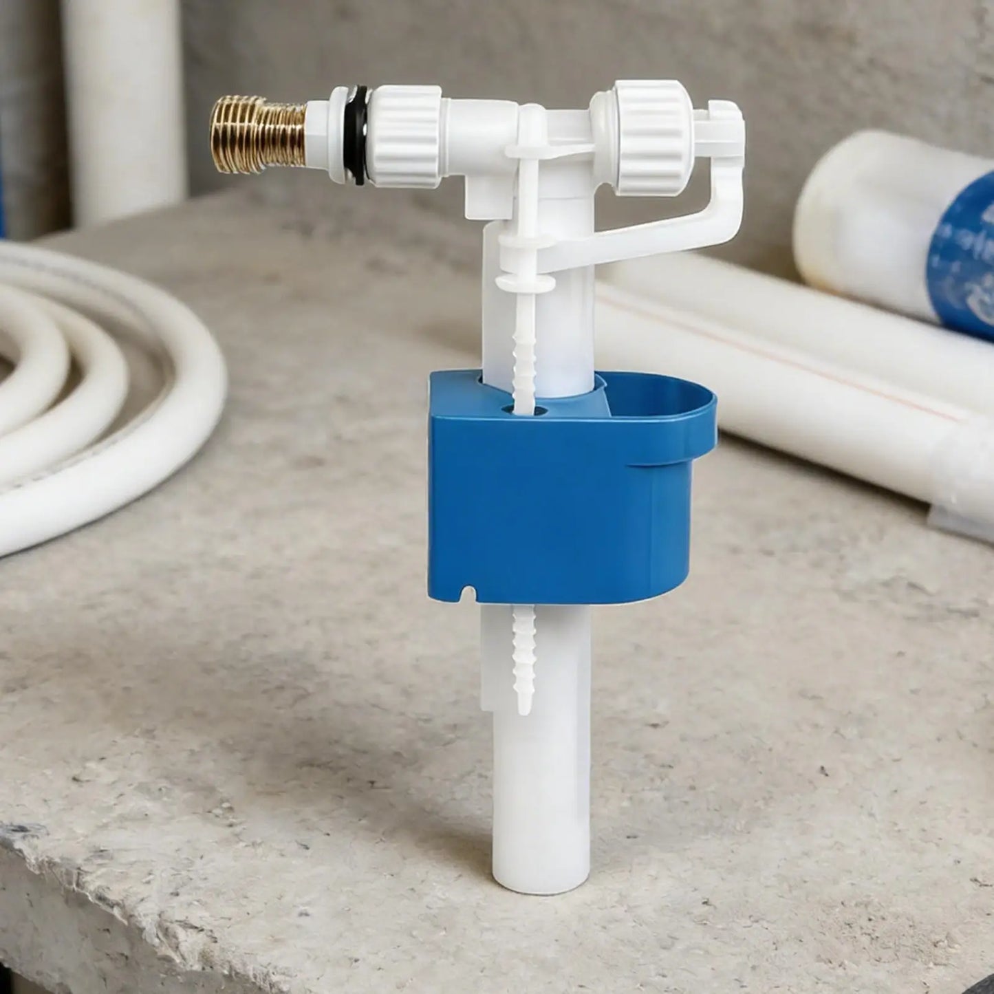 Toilet Fill Valve Replacement Kit – Brass Float Valve Repair