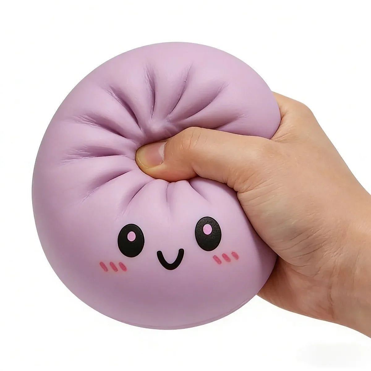 Kawaii Dumpling Squishy Toy – Slow Rising Squeeze Desk Decor