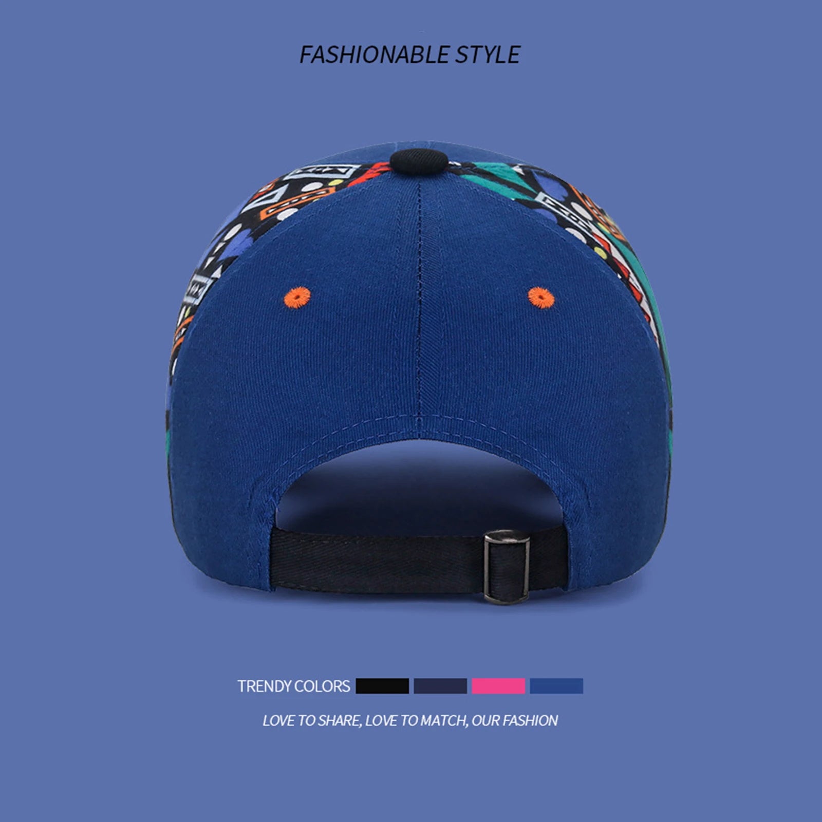 Women Men Casual Baseball Hats Sun Protection Embroidery Baseball Caps for Outdoor Fishing Camping Peaceful Pleasures Health and Wellness